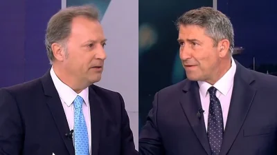 Επέστρεψε ο Δημήτρης Οικονόμου: «Κάποια βαζελάκια αναγκάστηκαν να σηκώσουν το κύπελλο του Ολυμπιακού μέσα στη Μεγαλόχαρη»
