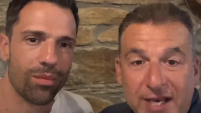 Γιώργος Λιάγκας σε Κωνσταντίνο Αργυρό: «Φύγε, δεν χωράει δύο ωραίους αυτό το νησί»