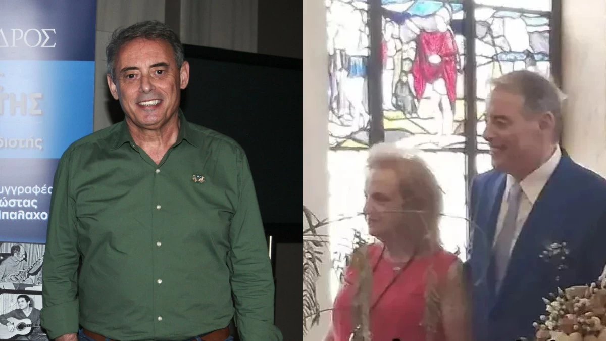 Ιορδάνης Χασαπόπουλος: Ποιος είναι ο 62χρονος που παντρεύτηκε "κρυφά" - Το διαζύγιο μετά από 25 χρόνια και ο γιος του