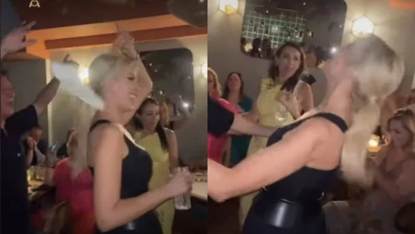 Κατερίνα Καινούργιου: Το καυτό τσιφτετέλι στο μαγαζί του νέου της συντρόφου - Με μαύρο φόρεμα και 12ποντα