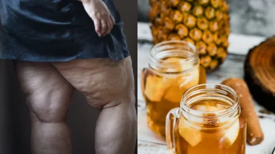 Κυτταρίτιδα πάνω από το γόνατο; Αυτό είναι το σπιτικό ρόφημα με ανανά που κάνει θαύματα