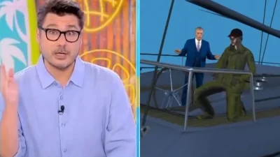 «Καρφιά» από Λάμπρο Κωνσταντάρα για Νίκο Ευαγγελάτο: «Ευτυχώς σήμερα τελειώνει, να αφήσει λίγο χώρο...»