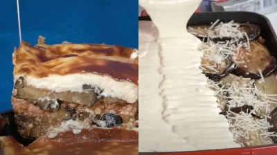 Μουσακάς χωρίς τηγάνι: Πώς θα βγάλει όλη τη γεύση η μελιτζάνα και θα μελώσει η σάλτσα κιμά - Η εύκολη παραλλαγή με την μπεσαμέλ