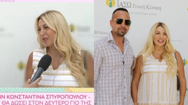 Κωνσταντίνα Σπυροπούλου: Οι πρώτες δηλώσεις μετά την γέννα της - «Έχουμε σκεφτεί το όνομα! Θα είναι...»