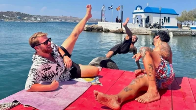 Survivor: Διακοπές στη Ρόδο για παίκτες του φετινού κύκλου – Ποιοι επισκέφτηκαν τον Τζέιμς Καφετζή