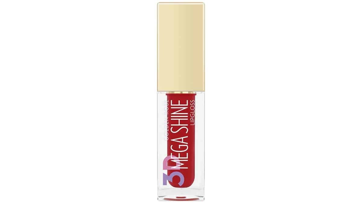 Lipgloss, 3D Mega Shine Lipgloss No 113, Golden Rose (londessa.gr)