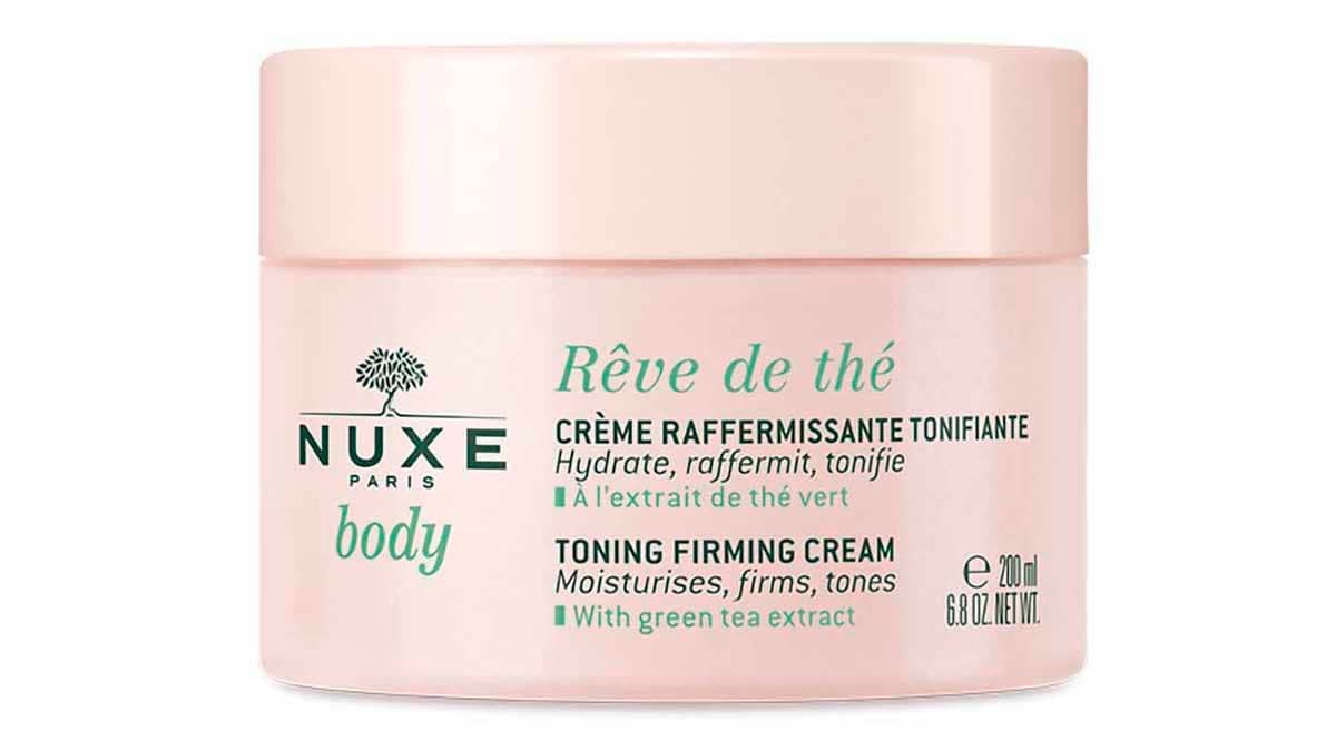 Συσφικτική & τονωτική κρέμα σώματος, Rêve de thé, Toning Firming Cream, Nuxe (στα Φαρμακεία, www.nuxeclub.gr)
