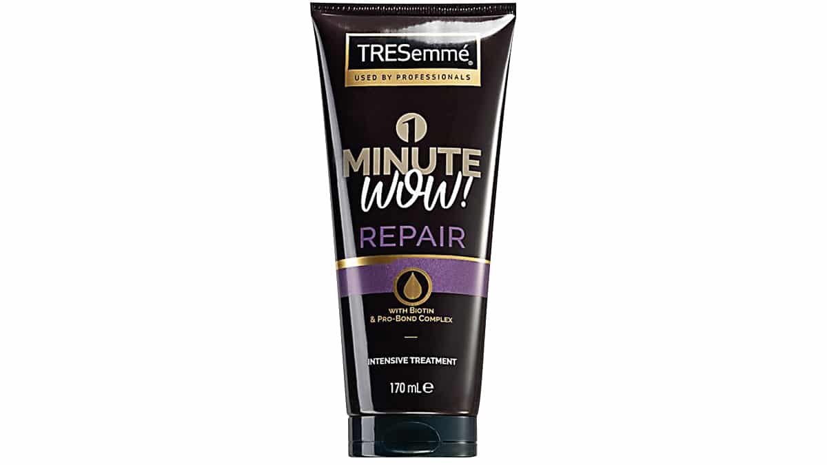 Μάσκα μαλλιών για επανόρθωση, 1 Minute Glow Repair, Intensive Treatment, TRESemmé