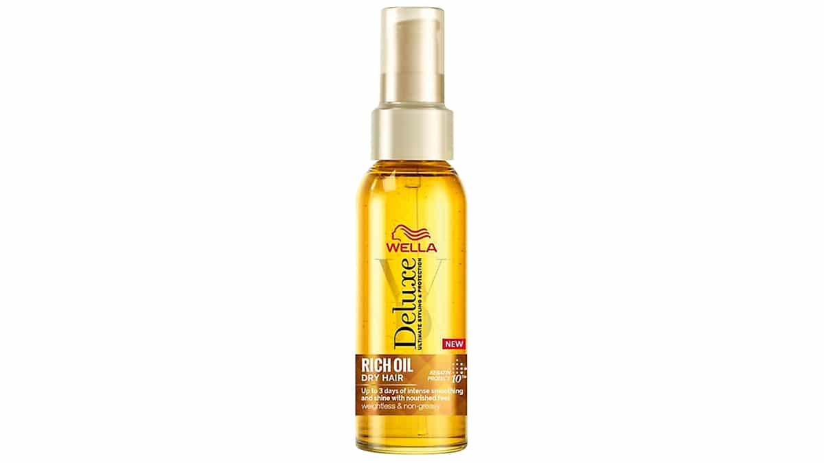 Λάδι μαλλιών για ενυδάτωση & λάμψη, Deluxe, Rich Oil Dry Hair, Wella