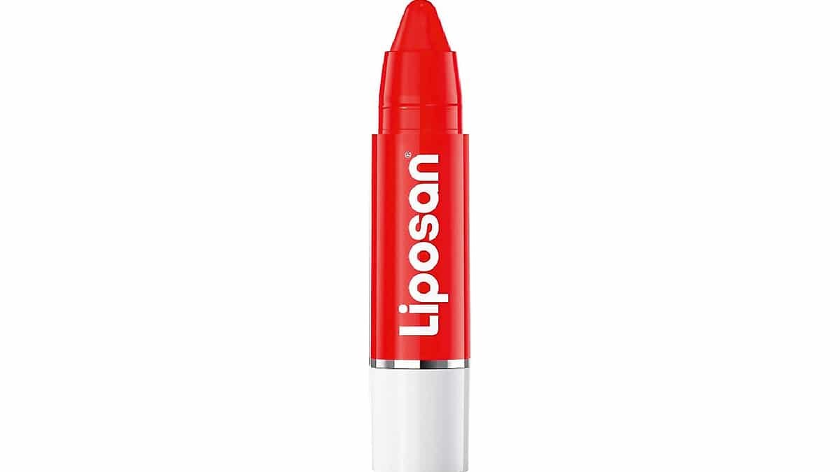 Περιποιητικό balm χειλιών με χρώμα, Crayon Lipstick, Poppy Red, Liposan