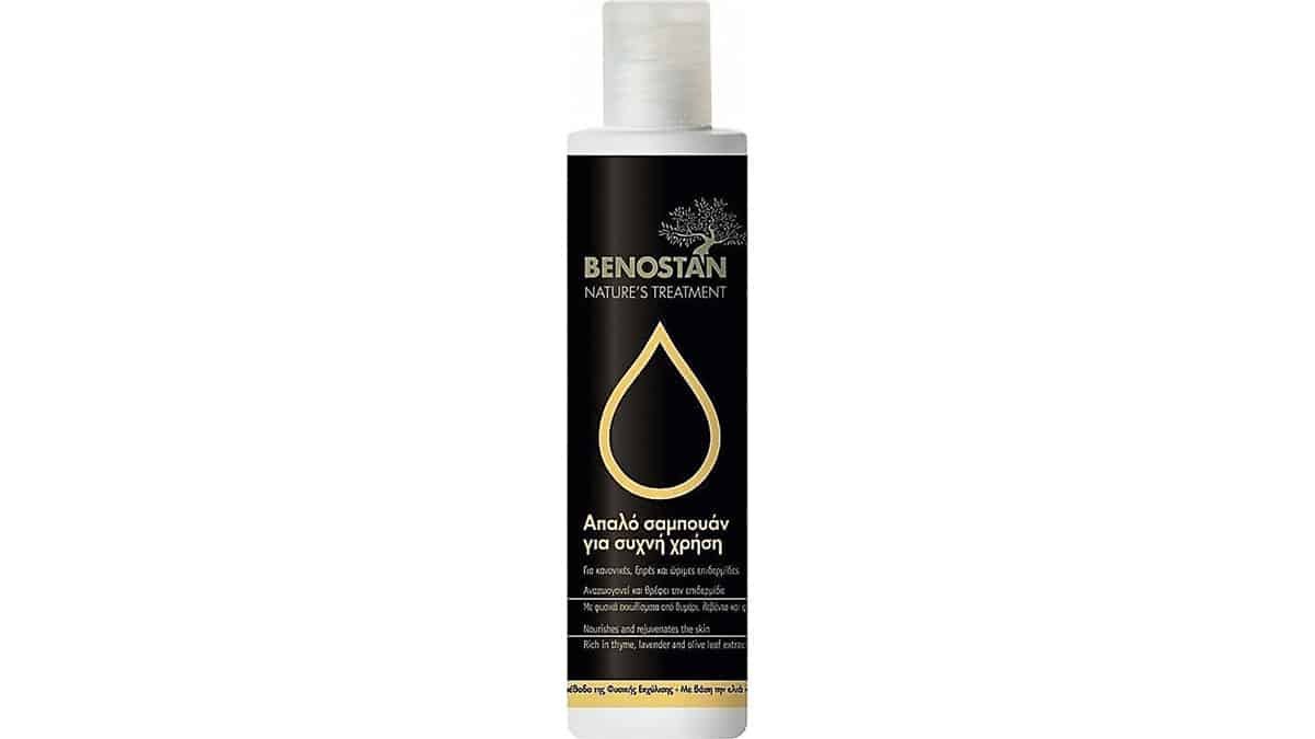 Απαλό σαμπουάν για συχνή χρήση, Nature's Treatment, Benostan (στα Φαρμακεία)