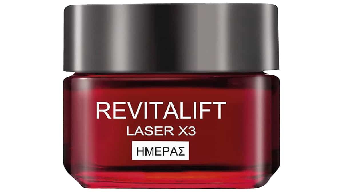 Αντιρυτιδική κρέμα ημέρας, Revitalift, Laser X 3, ημέρας, L'Oreal Paris