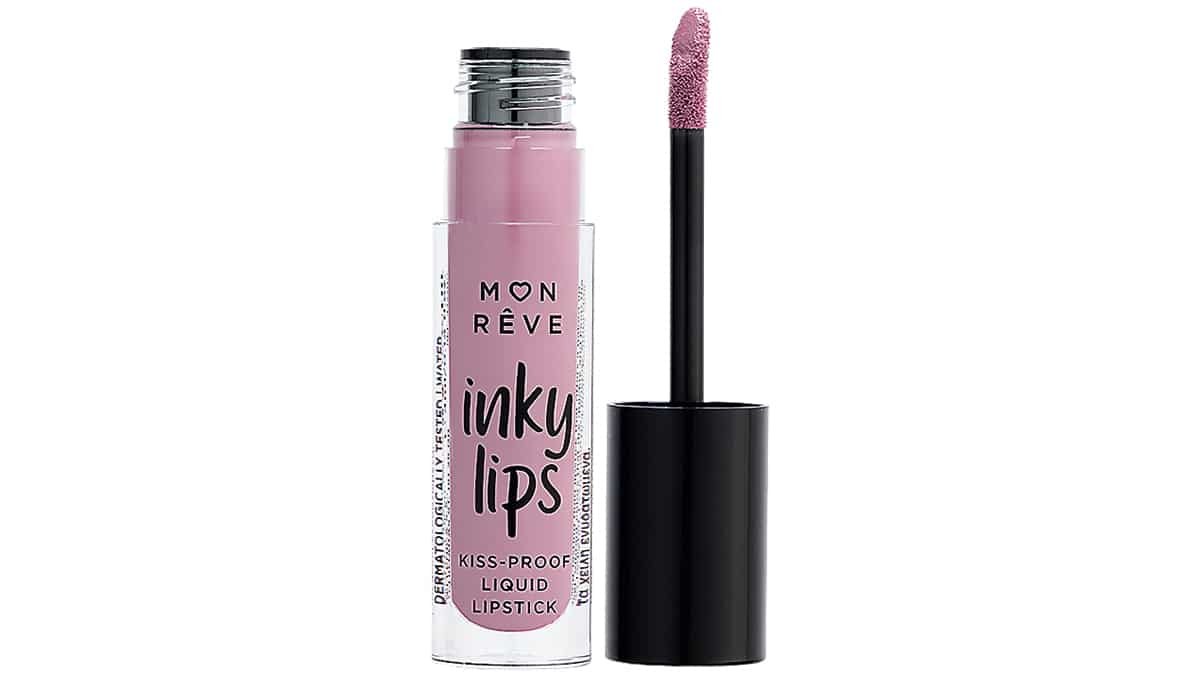 Υγρό ματ κραγιόν, Inky Lips, Kiss-Proof Liquid Lipstick No 14, Mon Rêve