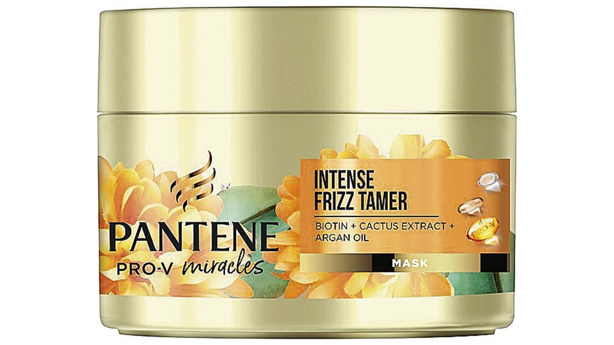 Μάσκα μαλλιών κατά του φριζαρίσματος, Miracles, Intense Frizz Tamer, Pantene Pro-V