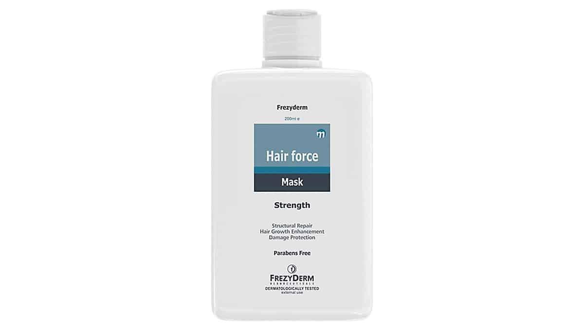 Μάσκα μαλλιών για ενδυνάμωση, Hair Force Mask, Strength, Frezyderm (στα Φαρμακεία)
