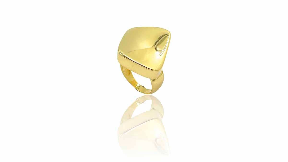 Δαχτυλίδι χρυσό Κ14, Kanakis Jewels and Watches - www.kanakis-jewels.gr