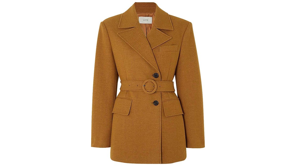 Blazer µε ζώνη, LVIR, lyst.com