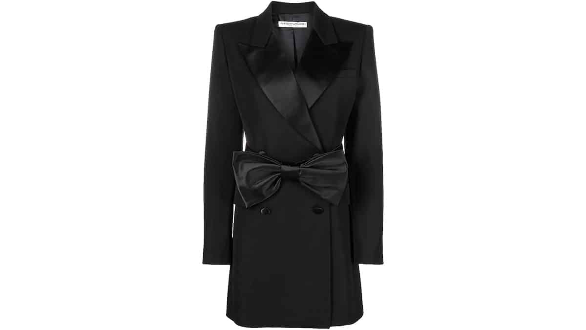 Με σατέν φιόγκο, Alessandra Rich, mytheresa.com