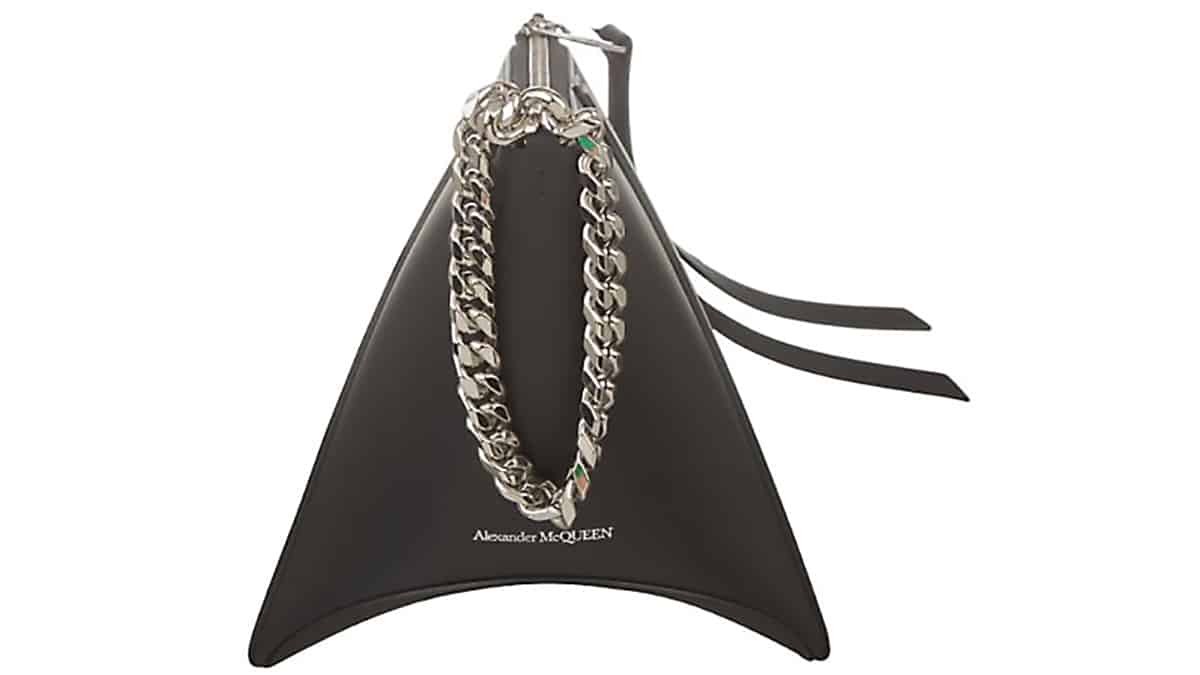 Clutch bag με αλυσίδα, Alexander McQueen, Kalogirou
