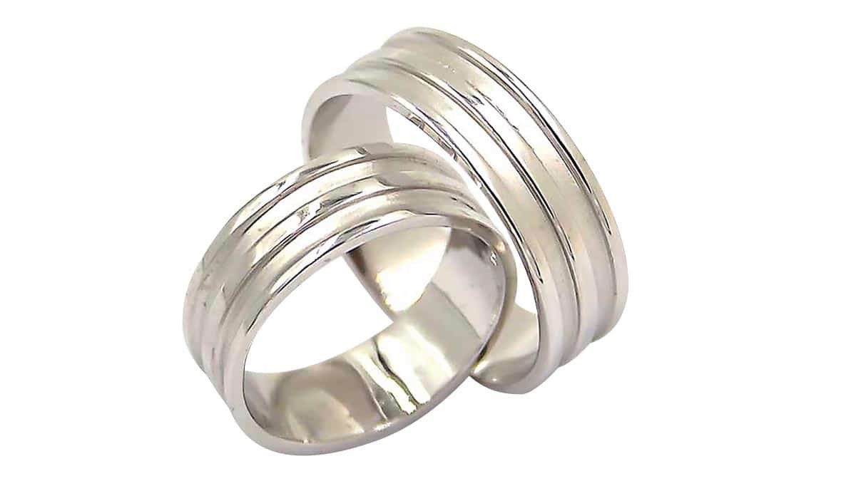 Βέρες γάμου από χρυσό Κ14, Kanakis Jewels and Watches - www.kanakis-jewels.gr