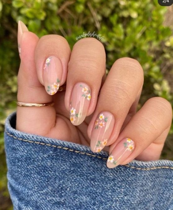 Floral Nails