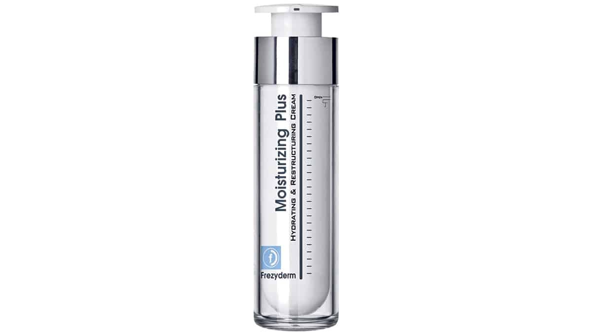 Πλούσια ενυδατική κρέµα προσώπου, Moisturizing Plus, Hydrating & Restructuring Cream, Frezyderm, €27,97 (στα Φαρµακεία)