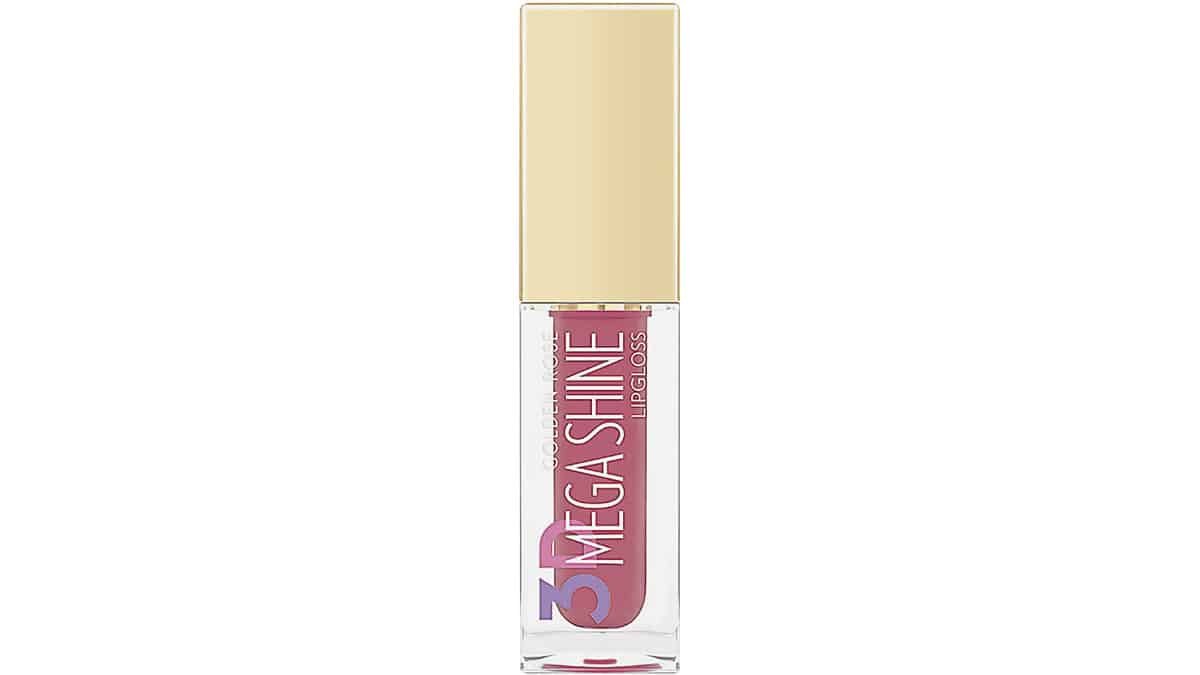 Lipgloss για λάμψη, 3D Mega Shine Lipgloss No108, Golden Rose, €5 (londessa.gr)