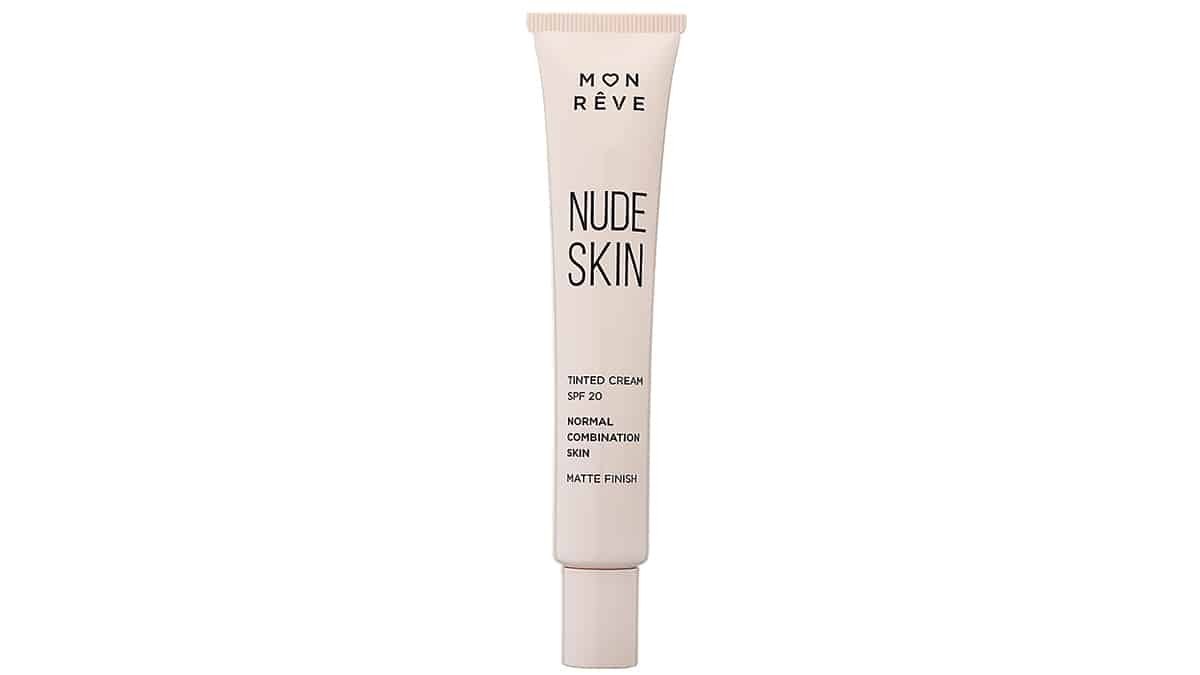 Κρέμα με χρώμα & SPF20, Nude Skin, Tinted Cream SPF20, Normal to Combination Skin N o 101, Mon Rêve, €8,50