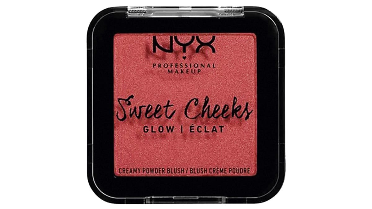 Ρουζ, Sweet Cheek Glow, Creamy Powder Blush, Citrine Rose, Nyx professional makeup, €8,84