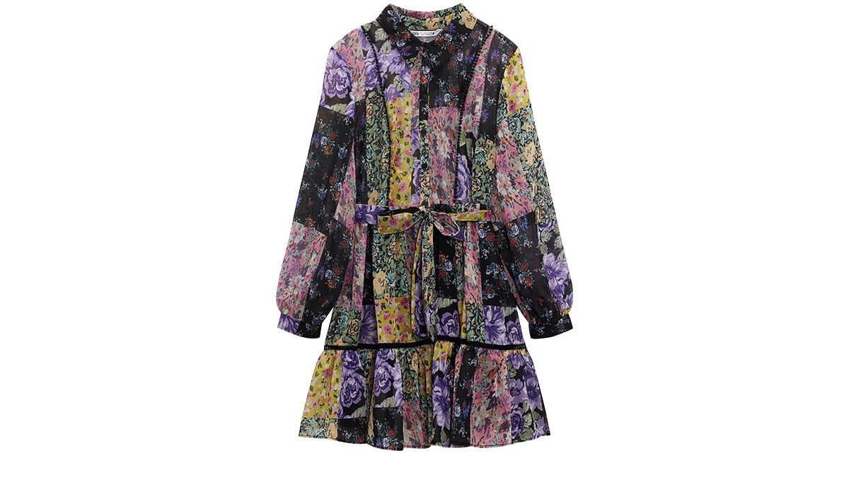 Floral φόρεµα, Zara