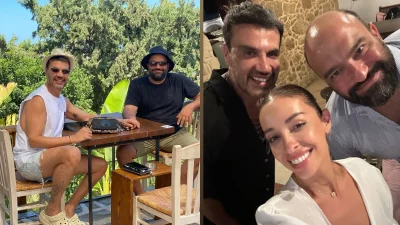 Παντελής Τουτουντζής: Γλεντάει λίγο πριν τον γάμο με τον σύντροφό του, με κουμπάρα την Ελένη Φουρέιρα!