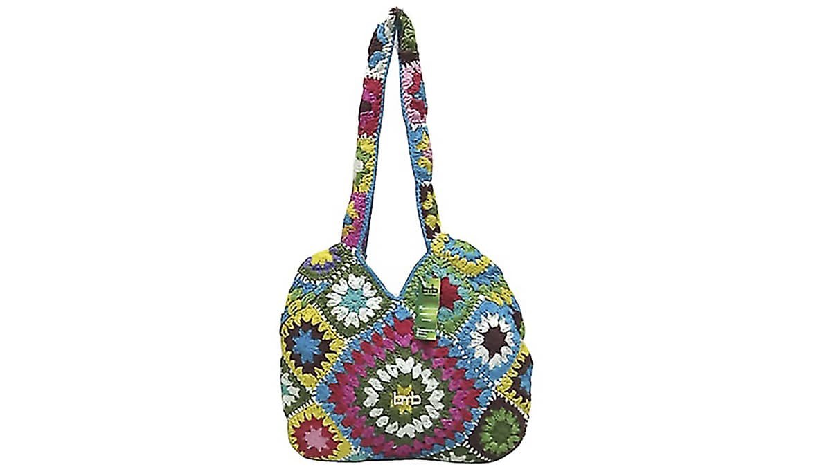 Πλεκτή shoulder bag, BMB Bags, bmbbags.gr