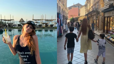 Σίσσυ Χρηστίδου: Πάρτι στην παραλία με τετραώροφη τούρτα υπερθέαμα και πυροτεχνήματα - Ο μεγάλος γιος της έγινε 16