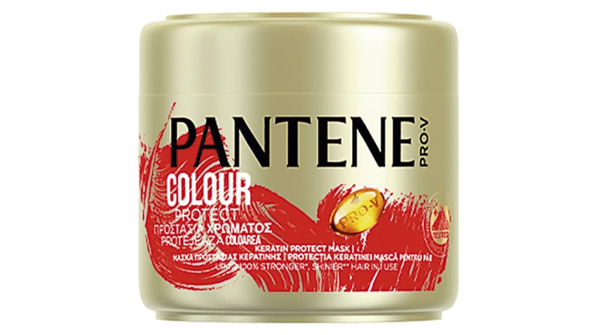 Μάσκα προστασία χρώματος, Colour Protect, Keratin Protect Mask, Pantene Pro-V, €11,95
