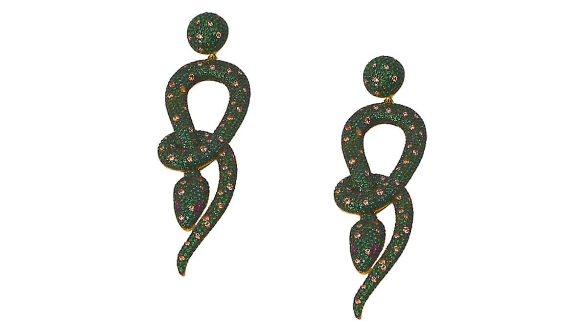 Σκουλαρίκια, KΛRKΛLIS Silver Collection, www.karkalis.gr (Search Code 22010457)