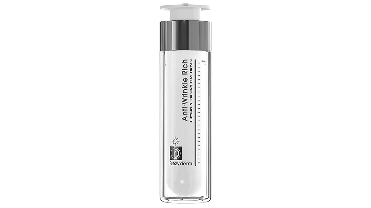 Πλούσια αντιρυτιδική κρέμα προσώπου, Anti-Wrinkle Rich, Lifting & Firming Cream, Frezyderm, €38,53 (στα Φαρμακεία)