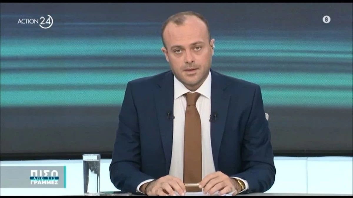 Action 24: «Πρέπει να βγω λίγο έξω, δεν αισθάνομαι καλά» - "Παγωμένος" ο Πιέρρος στον αέρα με την συνάδελφό του