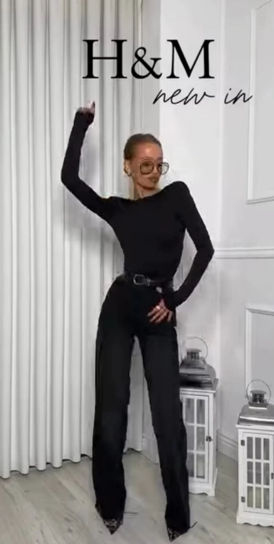 μαύρο σύνολο h&m