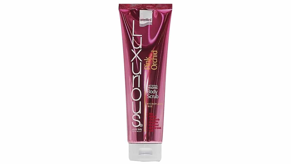 Απολεπιστικό σώματος, Natural Exfoliating Body Scrub, Luxurious, Pink Orchid, InterMed (στα Φαρμακεία από την InterMed)