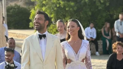 Ανδρέας Γεωργίου - Σιμώνη Χριστοδούλου: Νέο βίντεο αποκαλύπτει τα «παρασκήνια» του γάμου τους