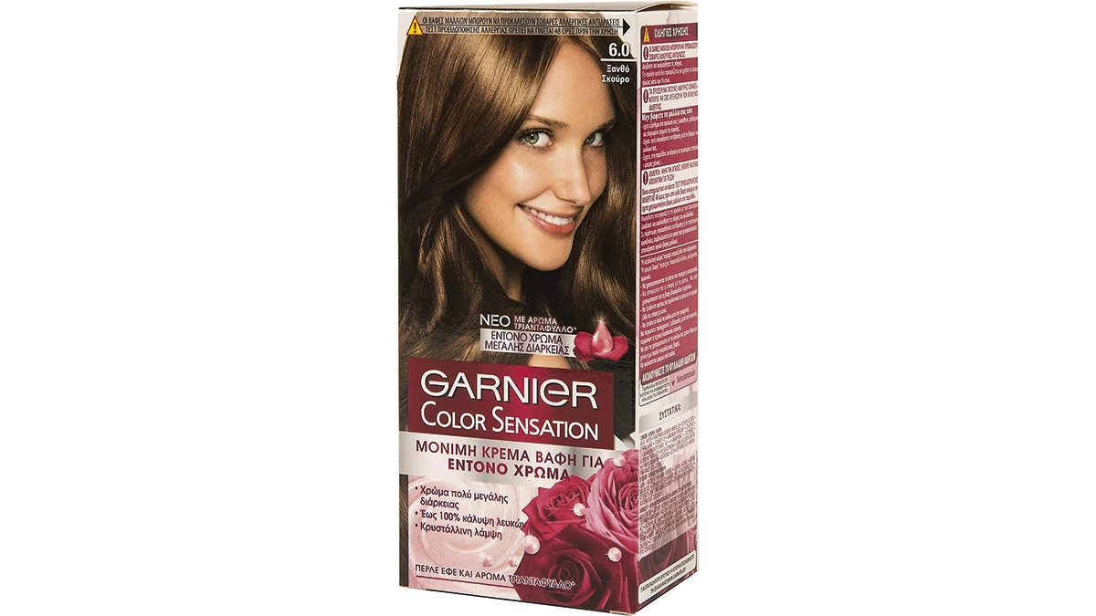 Μόνιμη κρέμα βαφή για έντονο χρώμα, Color Sensation 6.0, Garnier, €5,97