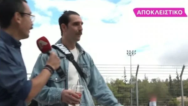 Γιώργος Γεροντιδάκης: Η αντίδραση του όταν δημοσιογράφος του Super Κατερίνα τον ρώτησε για την Δανάη Παππά και τη σχέση τους
