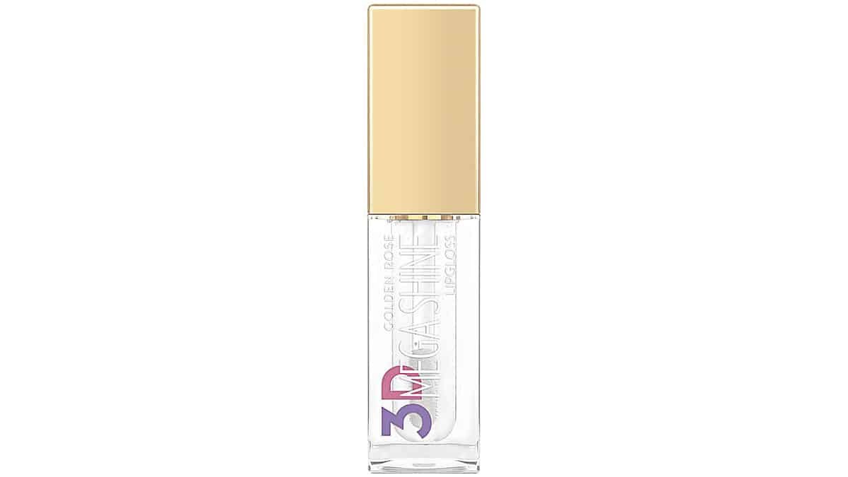 Διάφανο lipgloss, 3D Mega-Shine Lipgloss No 101, Golden Rose, €5  (londessa.gr)