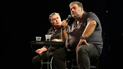 Ιεροκλής Μιχαηλίδης για Δημήτρη Σταρόβα: «Μας τρόμαξε πολύ, θέλει λίγη προπόνηση ακόμα στον λόγο»