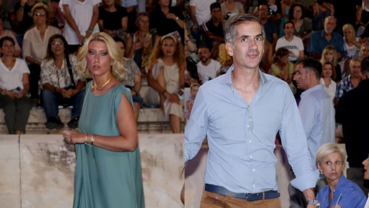Κώστας Μπακογιάννης: Αγκαλιά με την κόρη από τον πρώτο του γάμο στο Καλλιμάρμαρο για χατίρι της Σίας Κοσιώνη - Μελαχρινή, μαυρισμένη και κούκλα η Δανάη