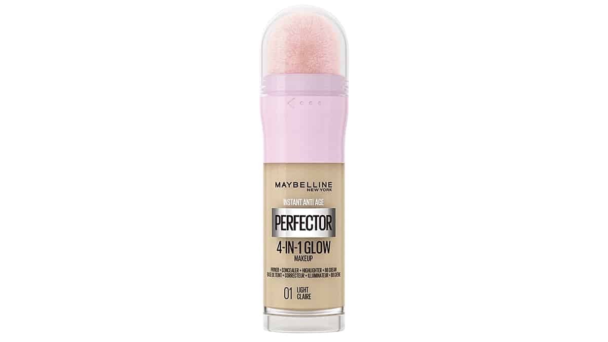 Προϊόν που μπορεί να χρησιμποιηθεί ως primer, concealer, highlighter & BB cream, Instant Anti-Age Perfector 4-in-1 Glow Makeup, Maybelline New York, €17,39
