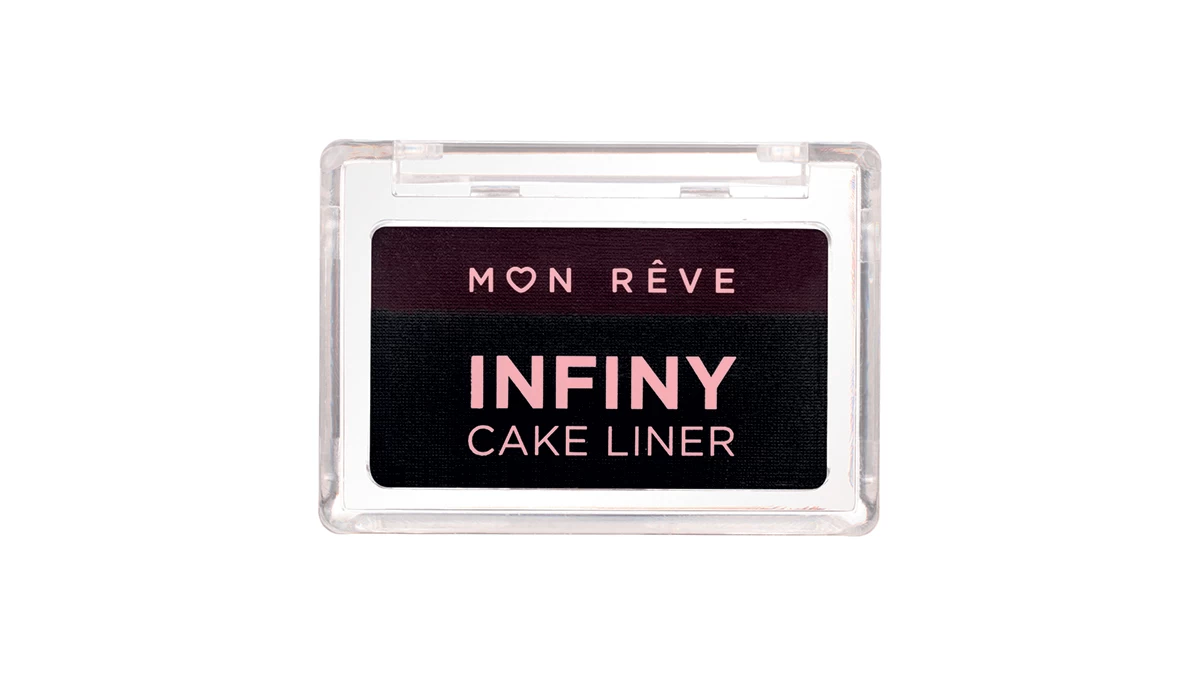 Water-activated eyeliner σε μορφή πούδρας, Infiny Cake Liner No 01, Mon Rêve, €4,95