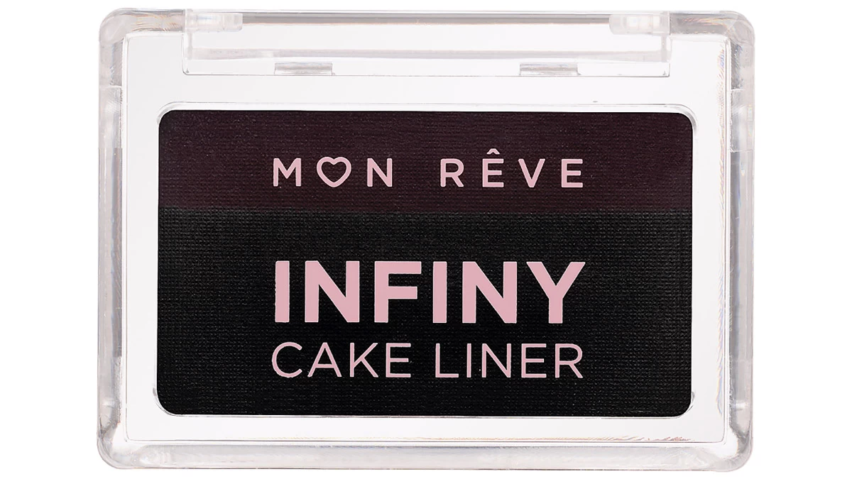 Water-activated eyeliner σε μορφή πούδρας, Infiny Cake Liner No 01, Mon Rêve, €4,95