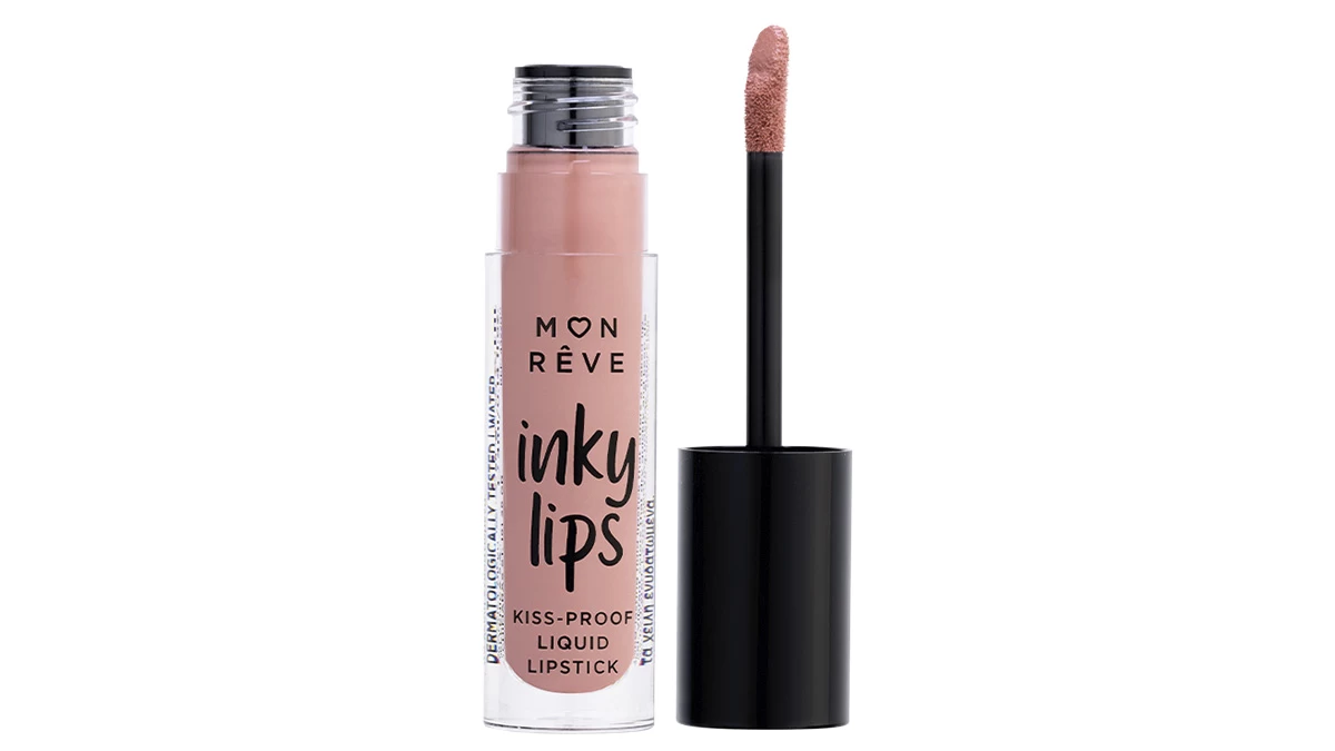 Υγρό κραγιόν, Inky Lips, Kiss-Proof Liquid Lipstick No 12, Mon Rêve, €5,60