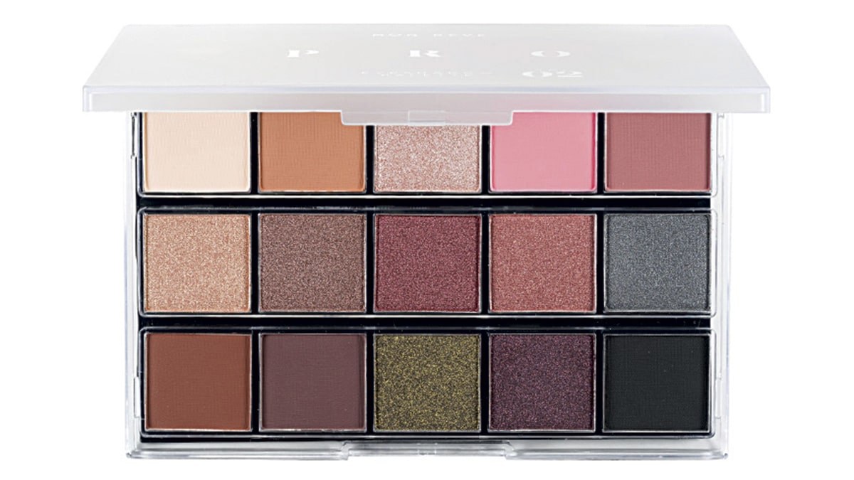 Παλέτα σκιών με 15 αποχρώσεις, Pro Eyeshadow Palette Vol 2, Mon Rêve, €12,90